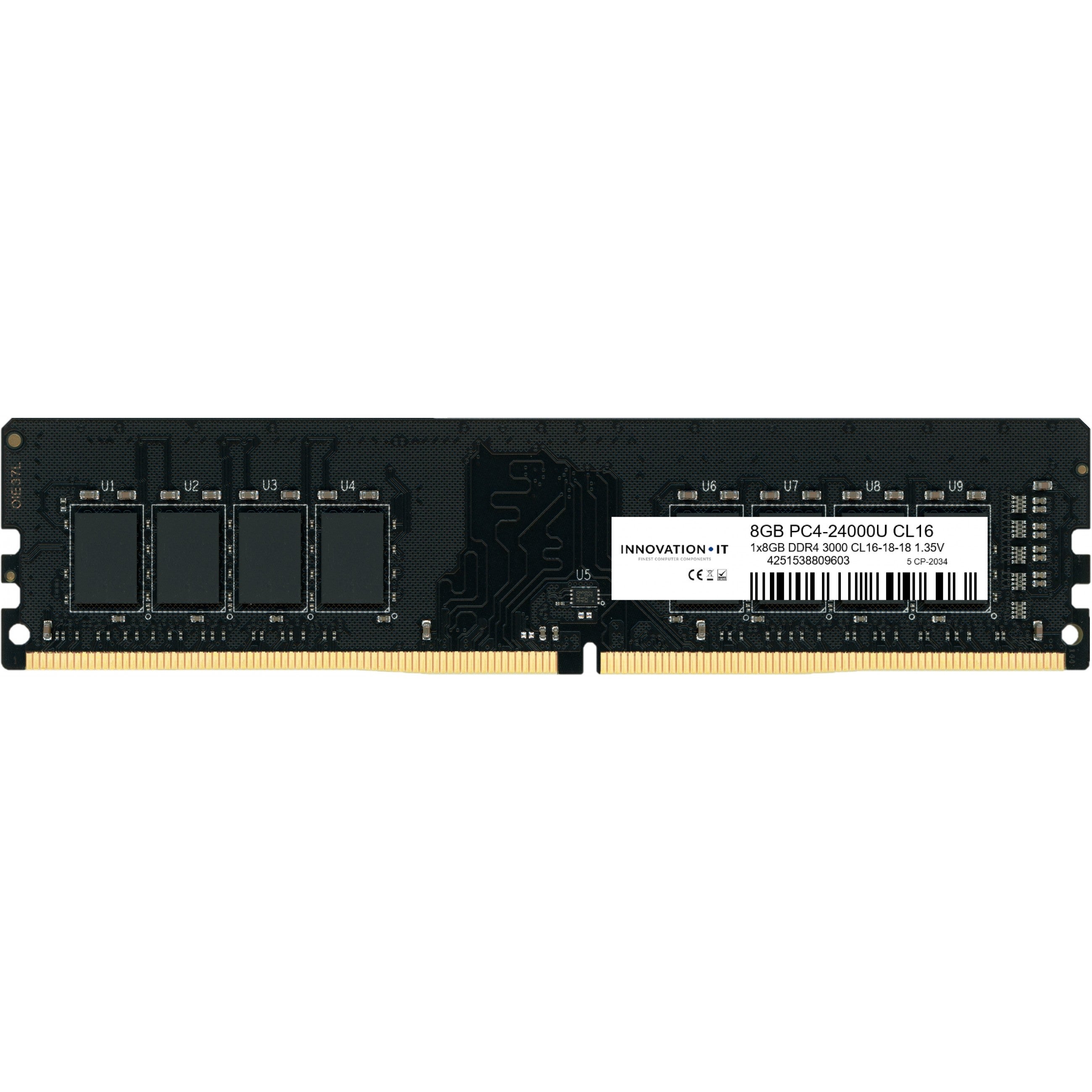 Innovation IT 8GB DDR4-3000 DIMM (Inno8G3000s)