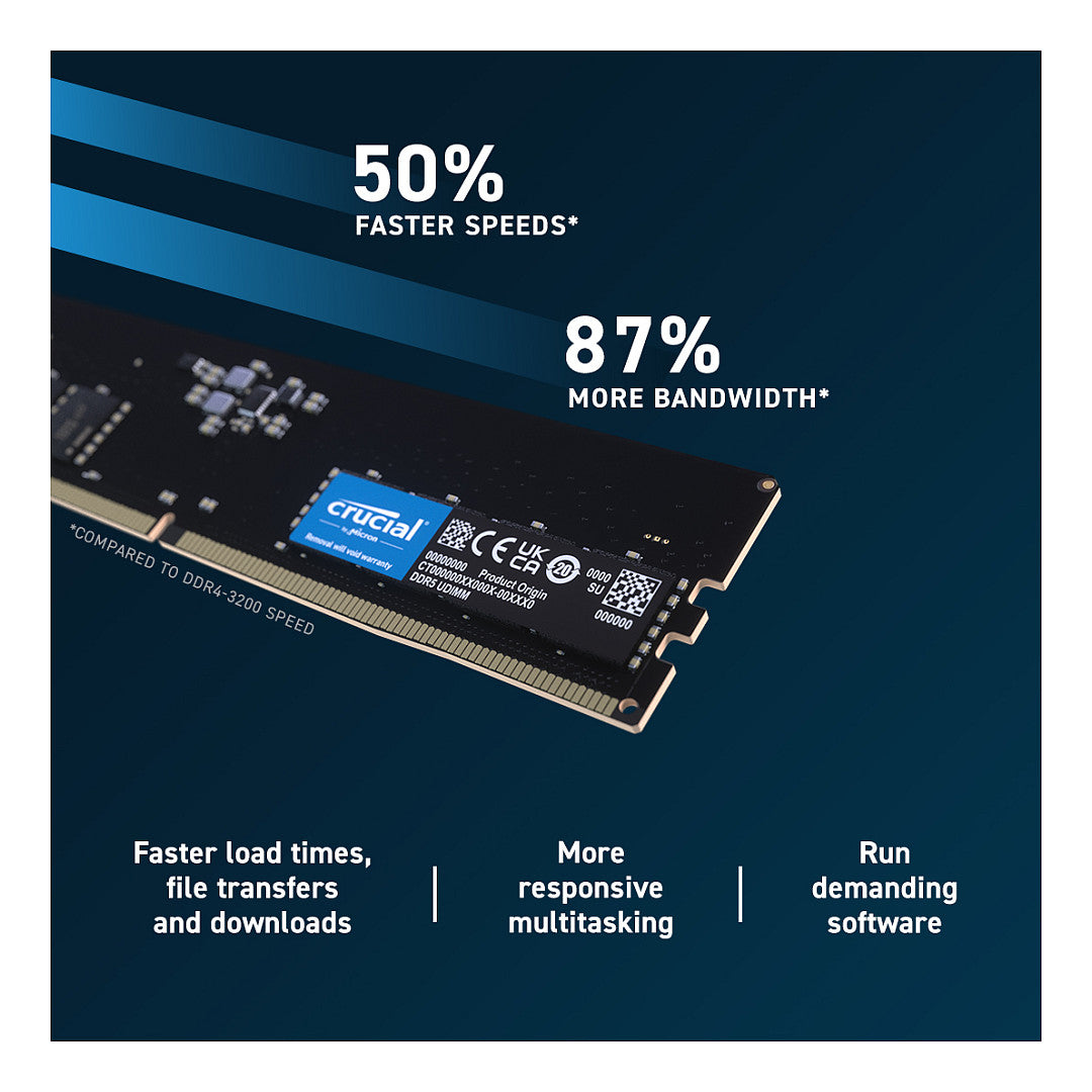 Crucial 32GB DDR5-4800 DIMM ECC