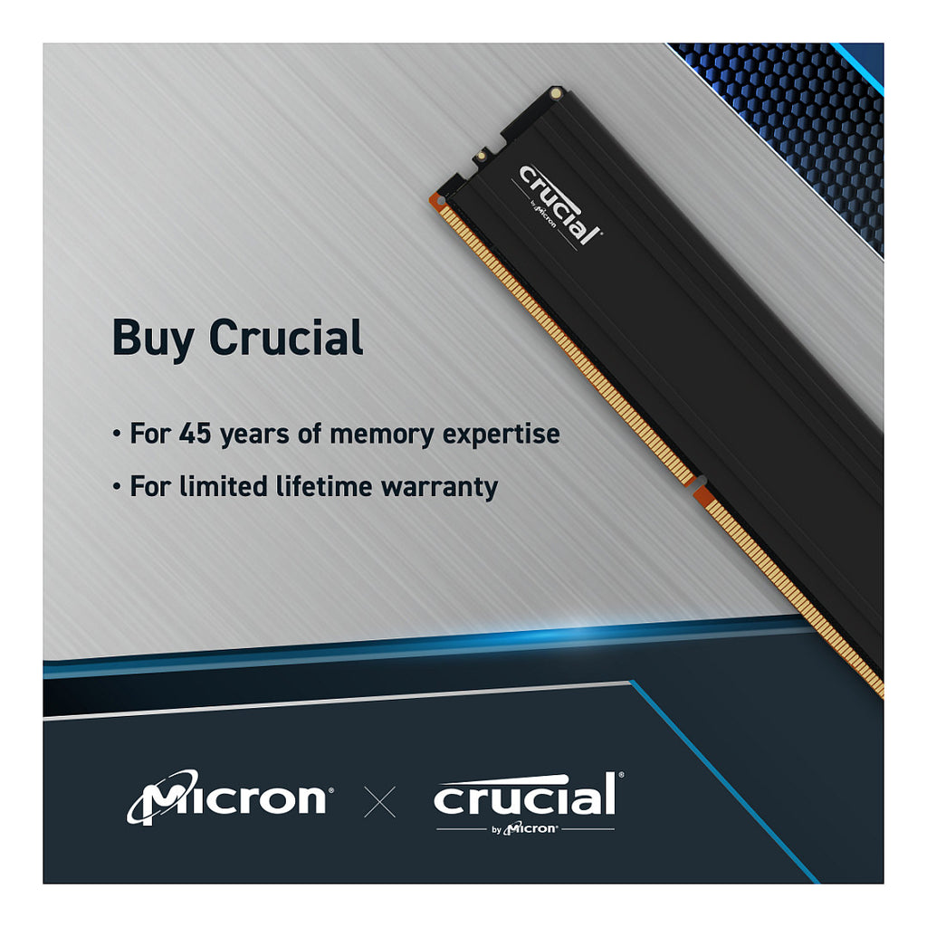 Crucial 32GB DDR5-5600 DIMM (CP2K16G56C46U5)