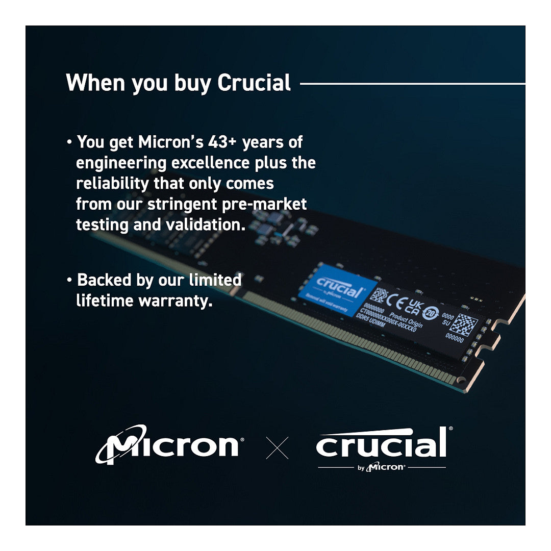 Crucial 32GB DDR5-5600 DIMM ECC