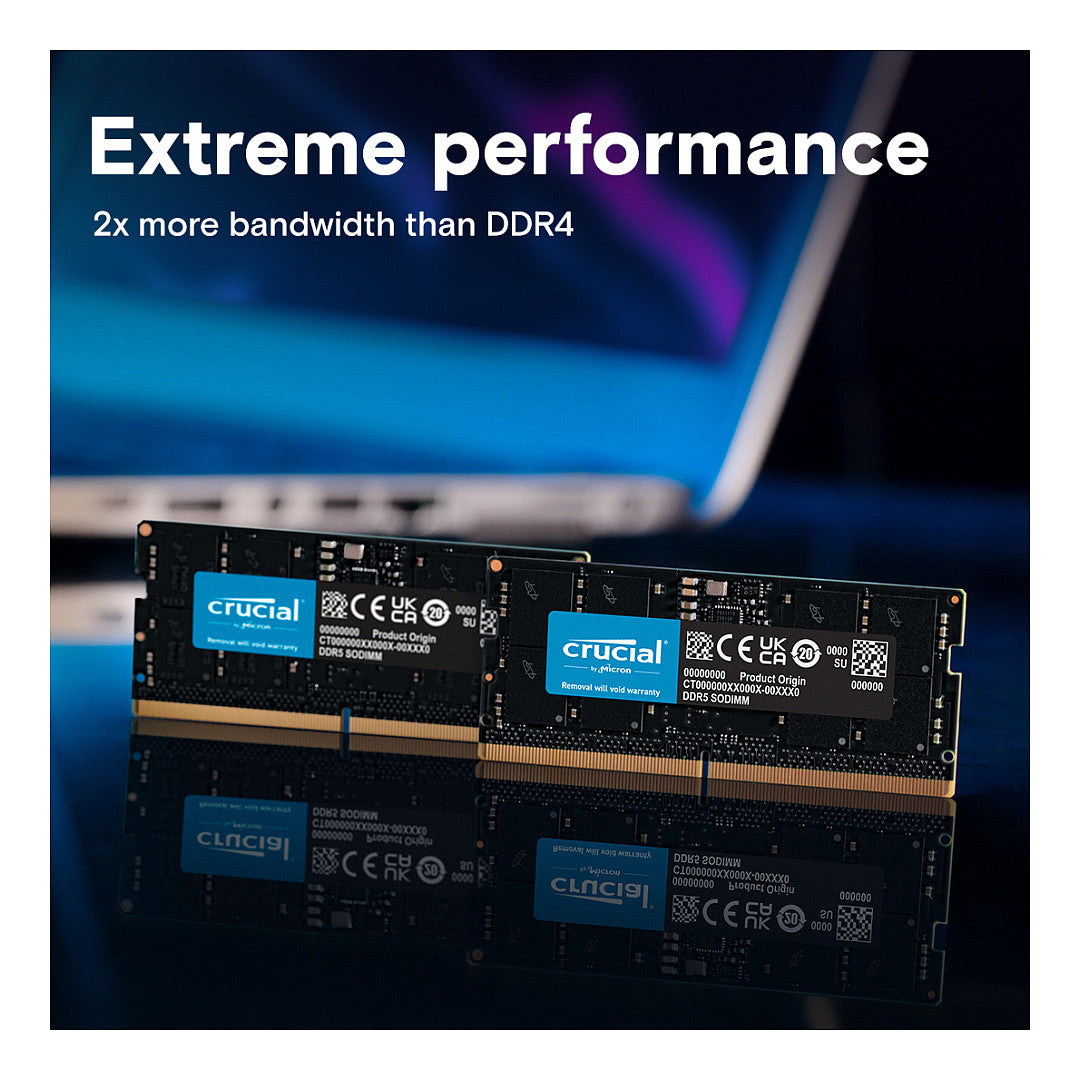 Crucial 64GB DDR5-5600 SO-DIMM ECC