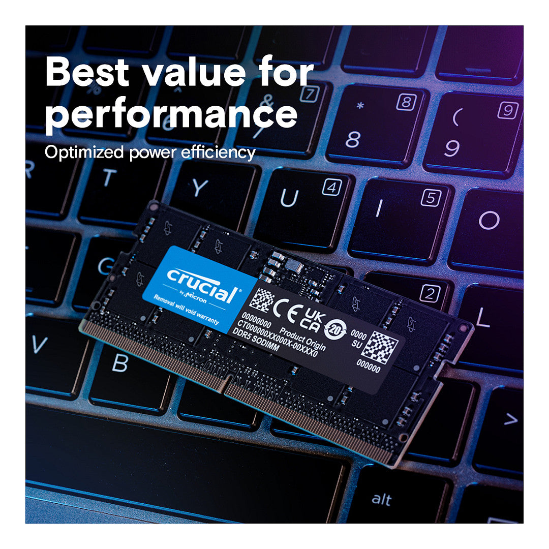 Crucial 64GB DDR5-5600 SO-DIMM ECC