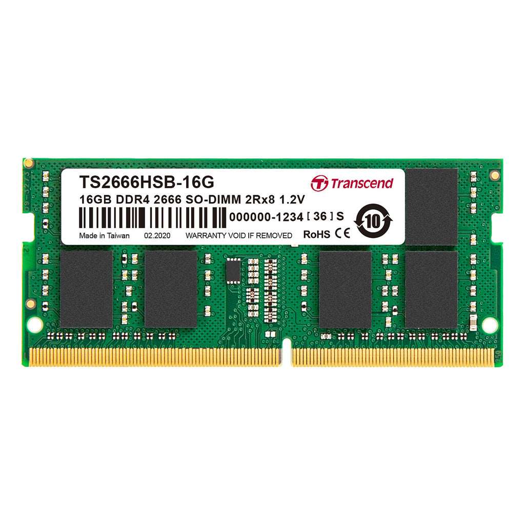 Transcend 16GB DDR4-2666 SO-DIMM