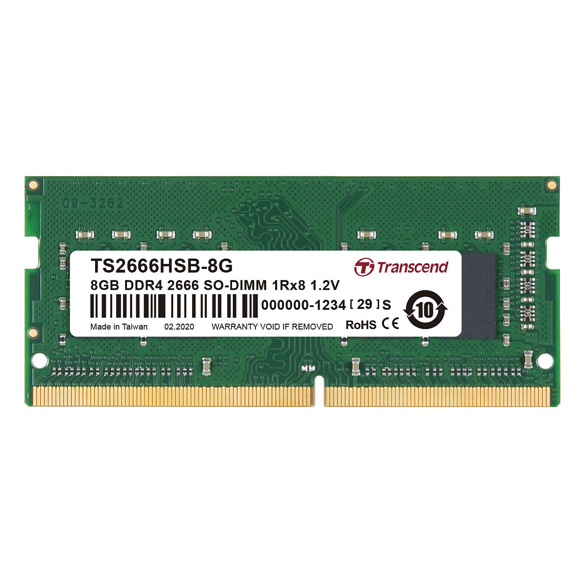 Transcend 8GB DDR4-2666 SO-DIMM