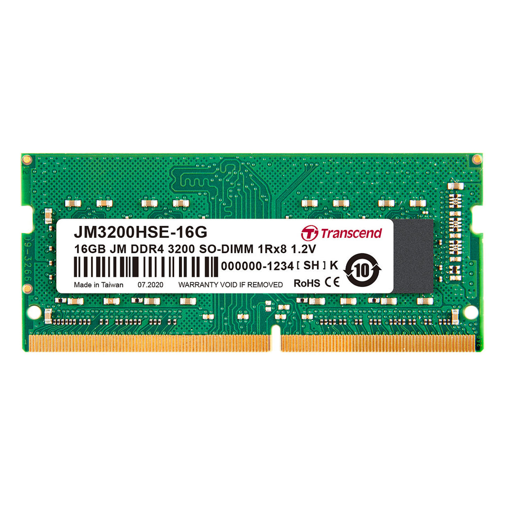 Transcend 16GB DDR4-3200 SO-DIMM