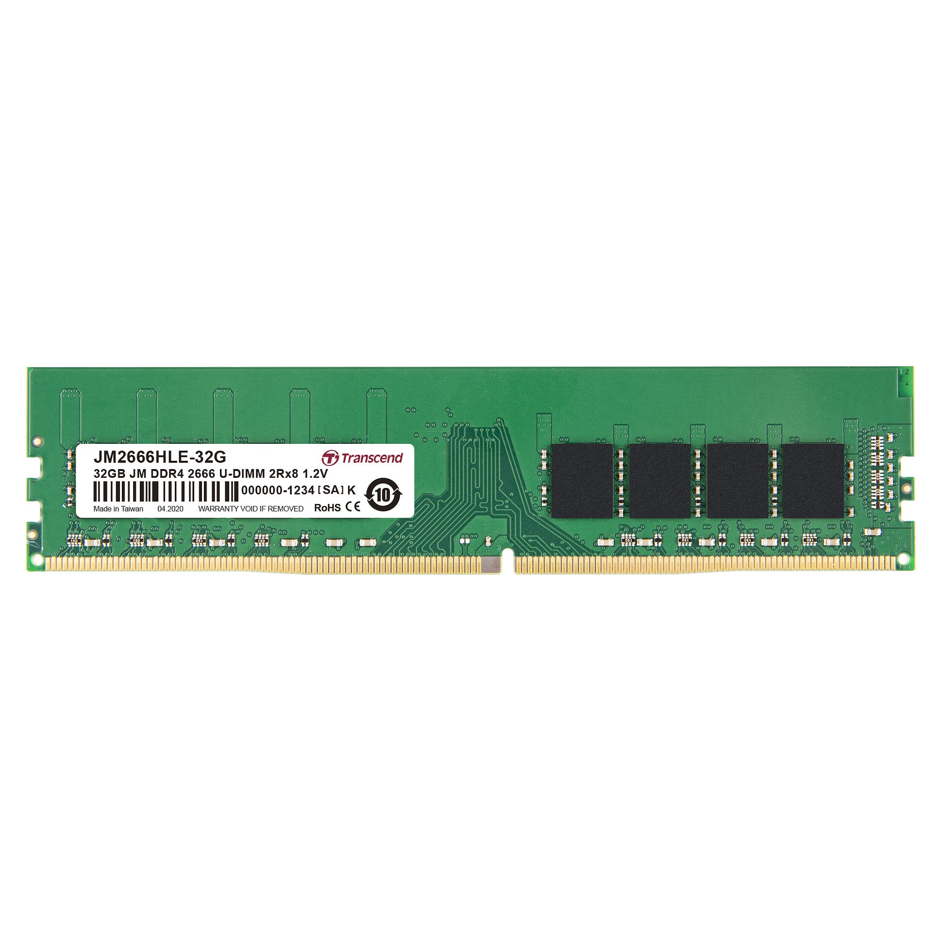 Transcend 32GB DDR4-2666 DIMM