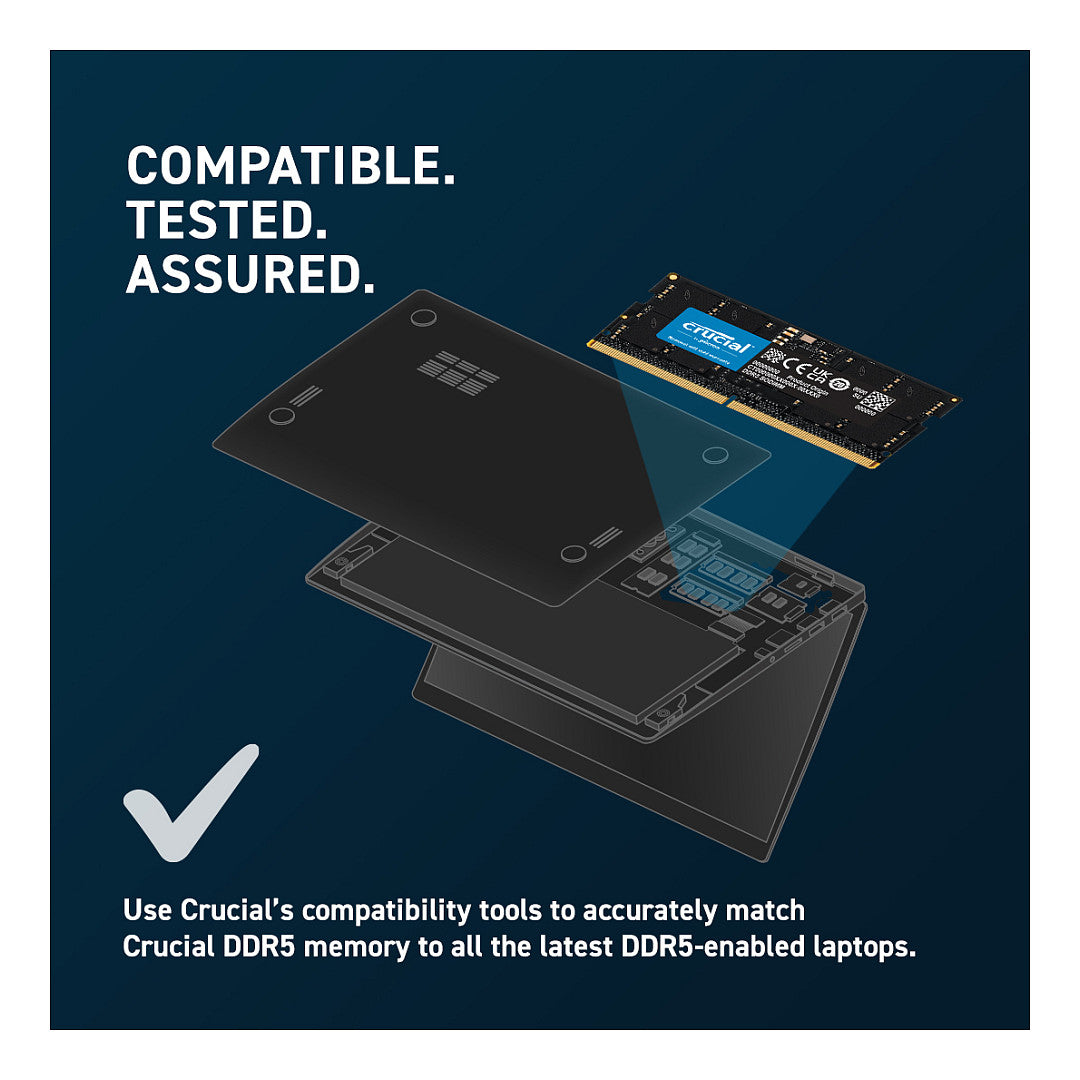Crucial 96GB DDR5-5600 SO-DIMM ECC