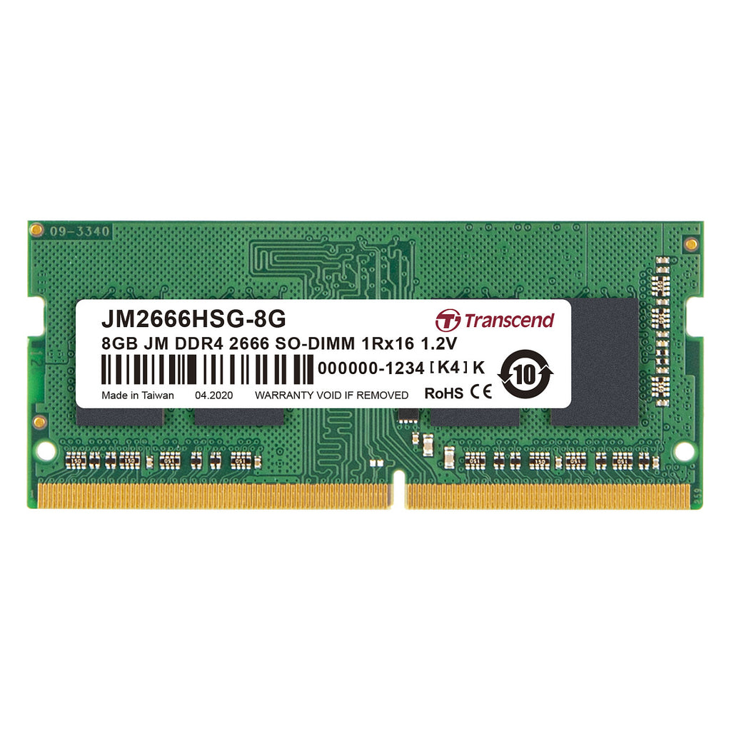 Transcend 8GB DDR4-2666 SO-DIMM