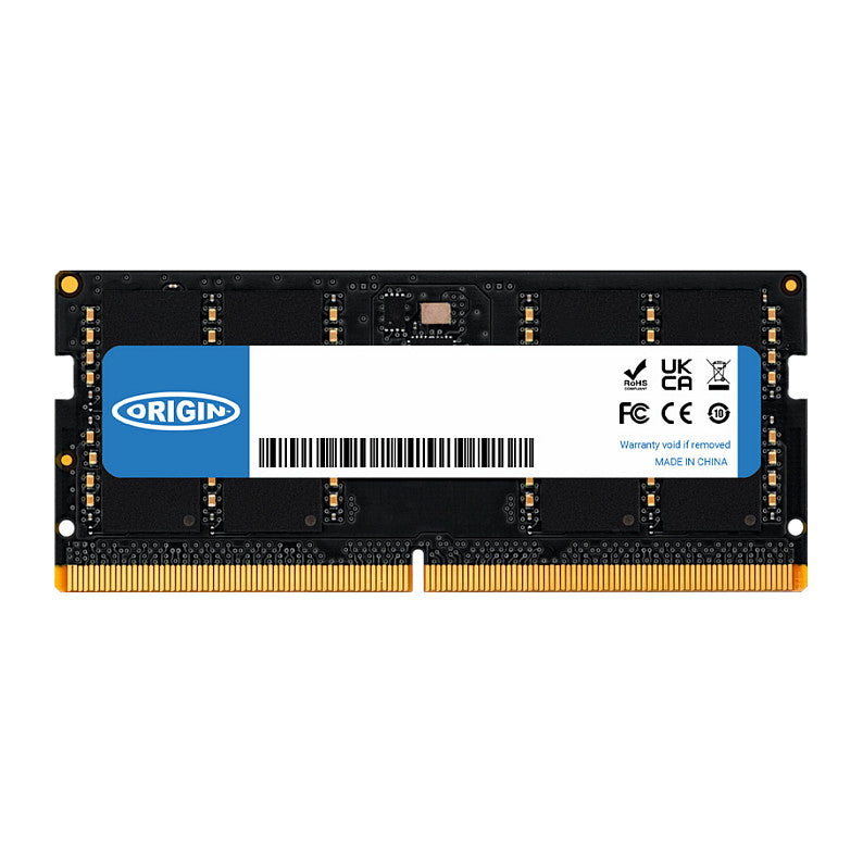 ORIGIN STORAGE 16GB DDR5-5600 SO-DIMM ECC (OM16G55600SO1RX8NE11) — image 1