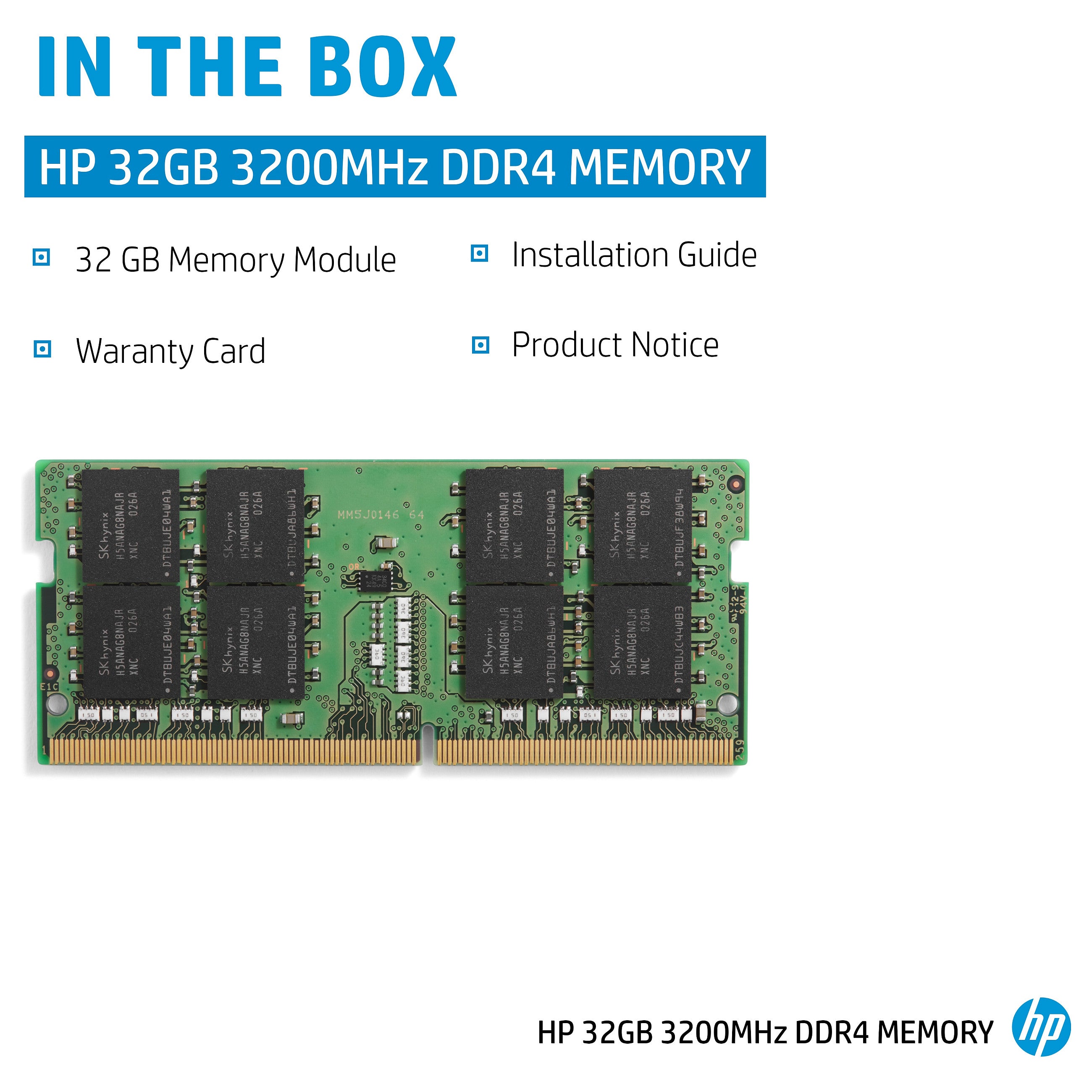 HP 32GB DDR4-3200 SO-DIMM (4S967AA#AC3)